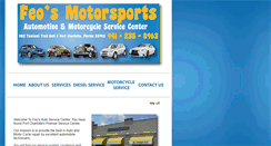 Desktop Screenshot of feosmotorsports.com